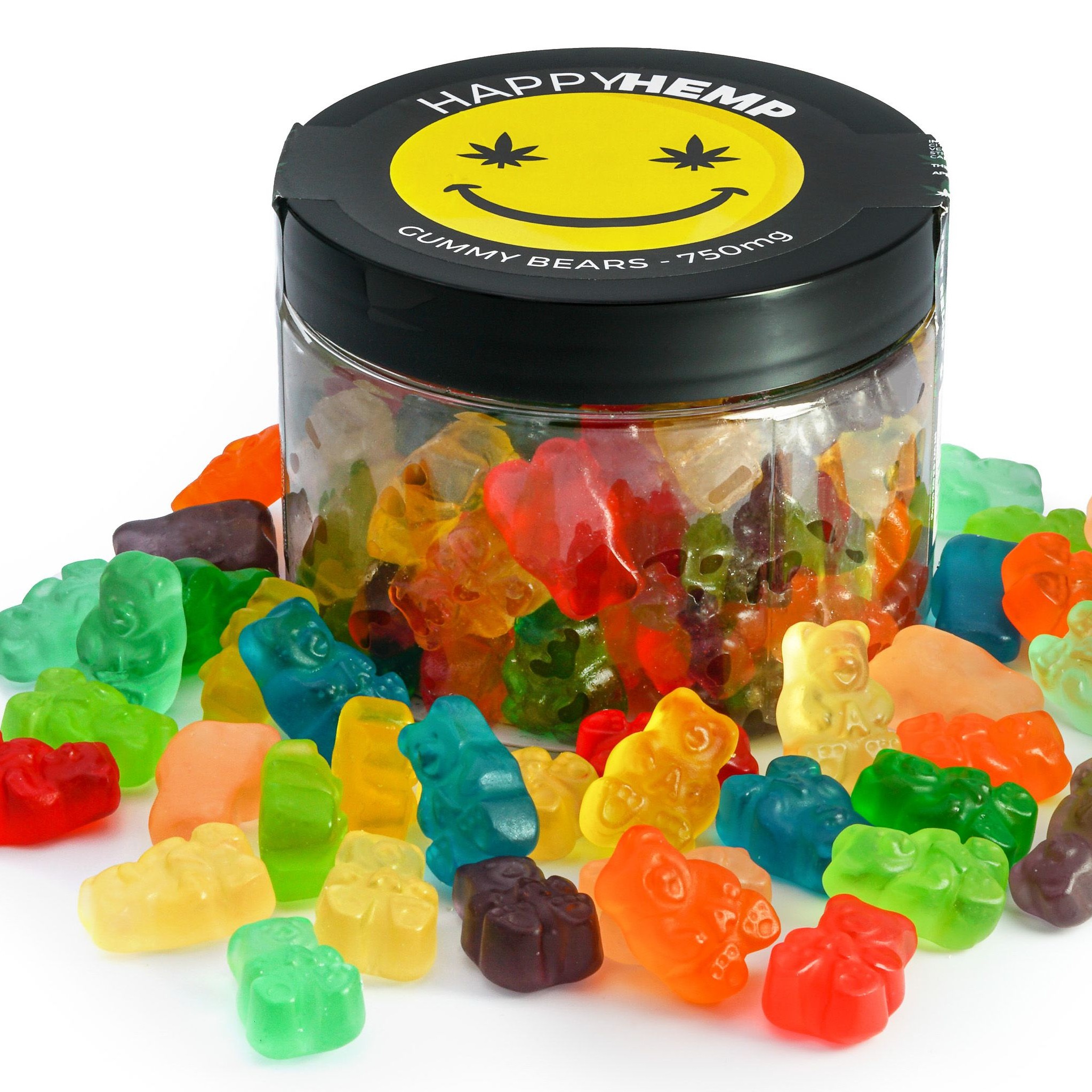 Happy Hemp Happy Hemp Cbd Gummy Bears Leafly