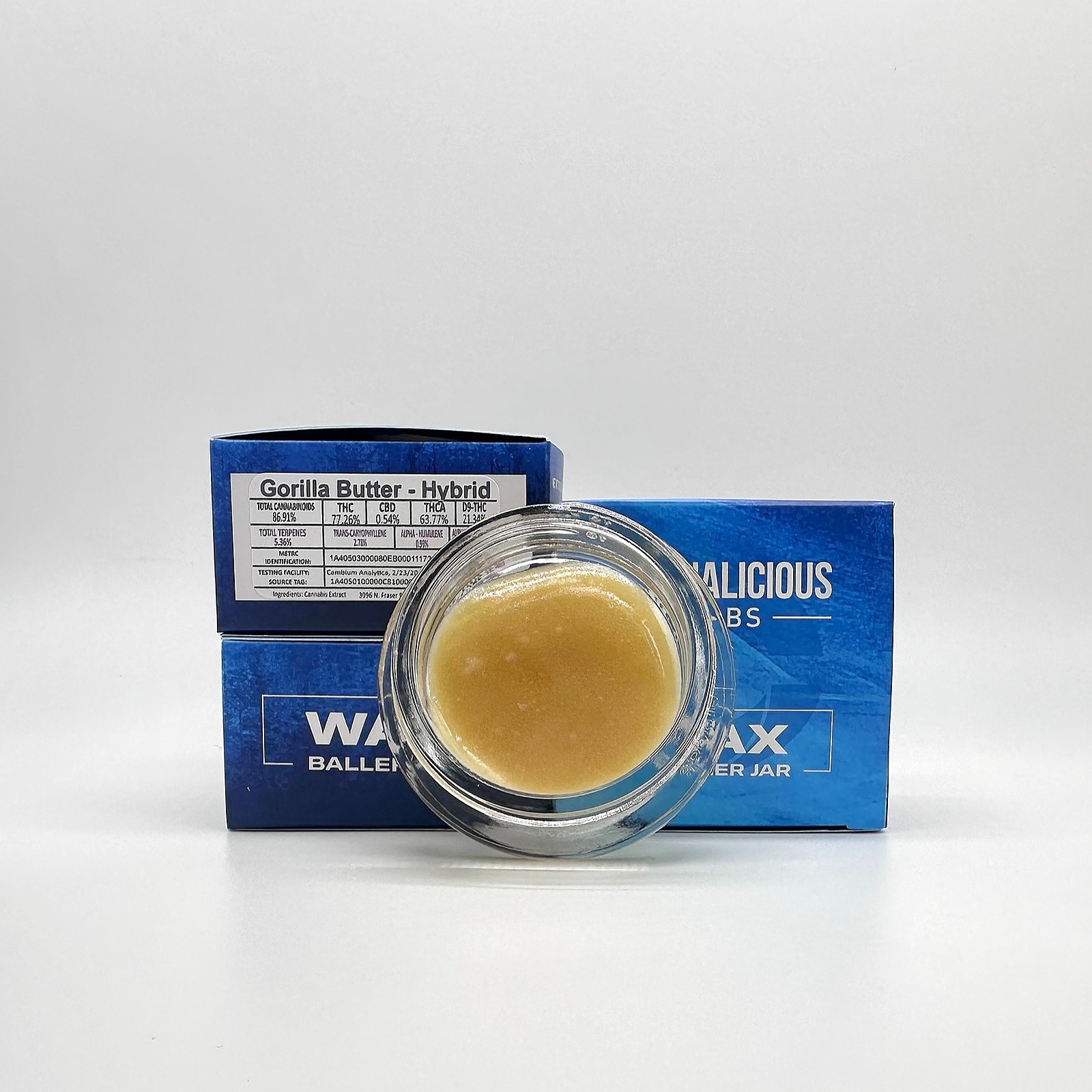 Cannalicious Labs Gorilla Butter Wax Hybrid Leafly