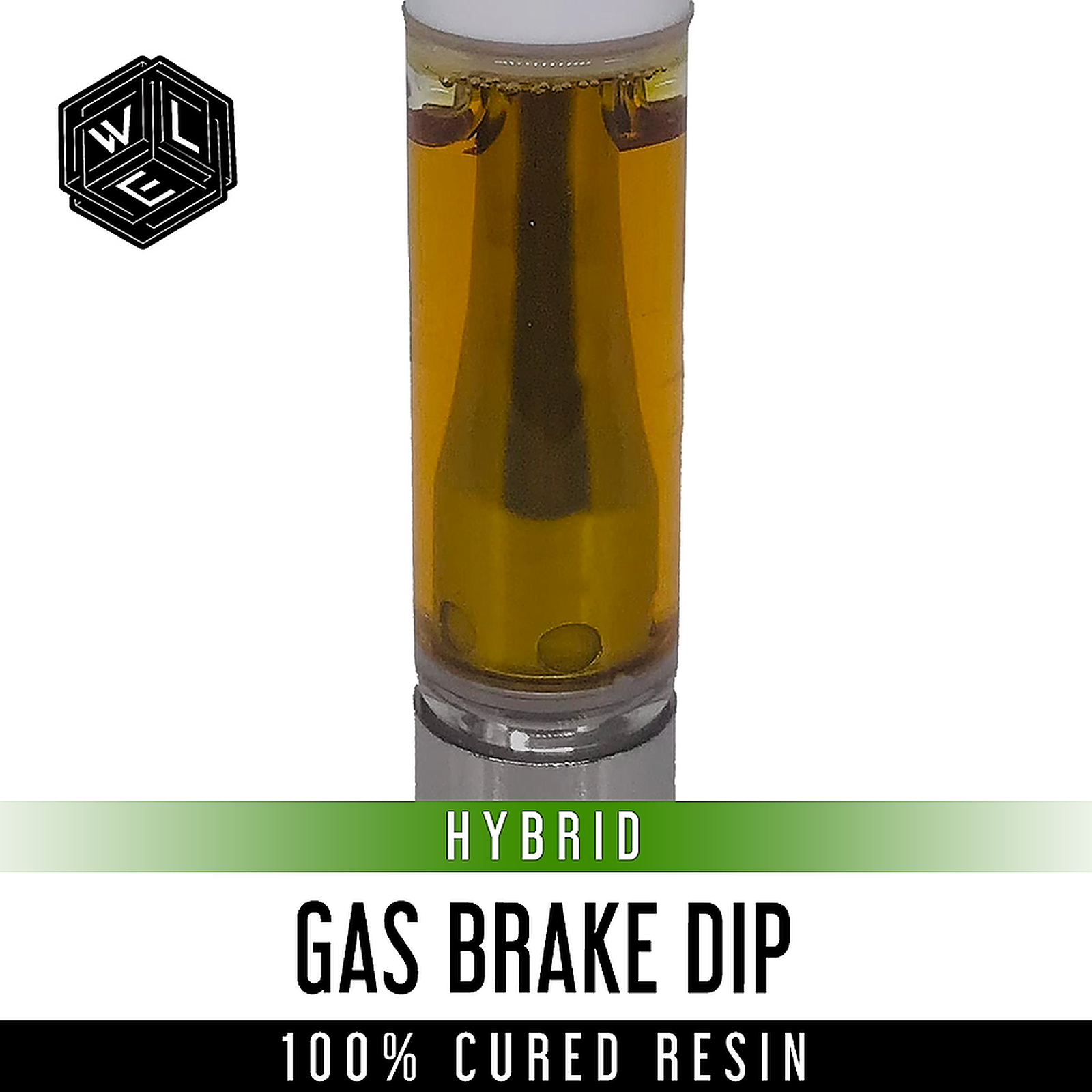 White Label Extracts Gas Break Dip 100 Cured Resin Cartridge 1 Gram Leafly