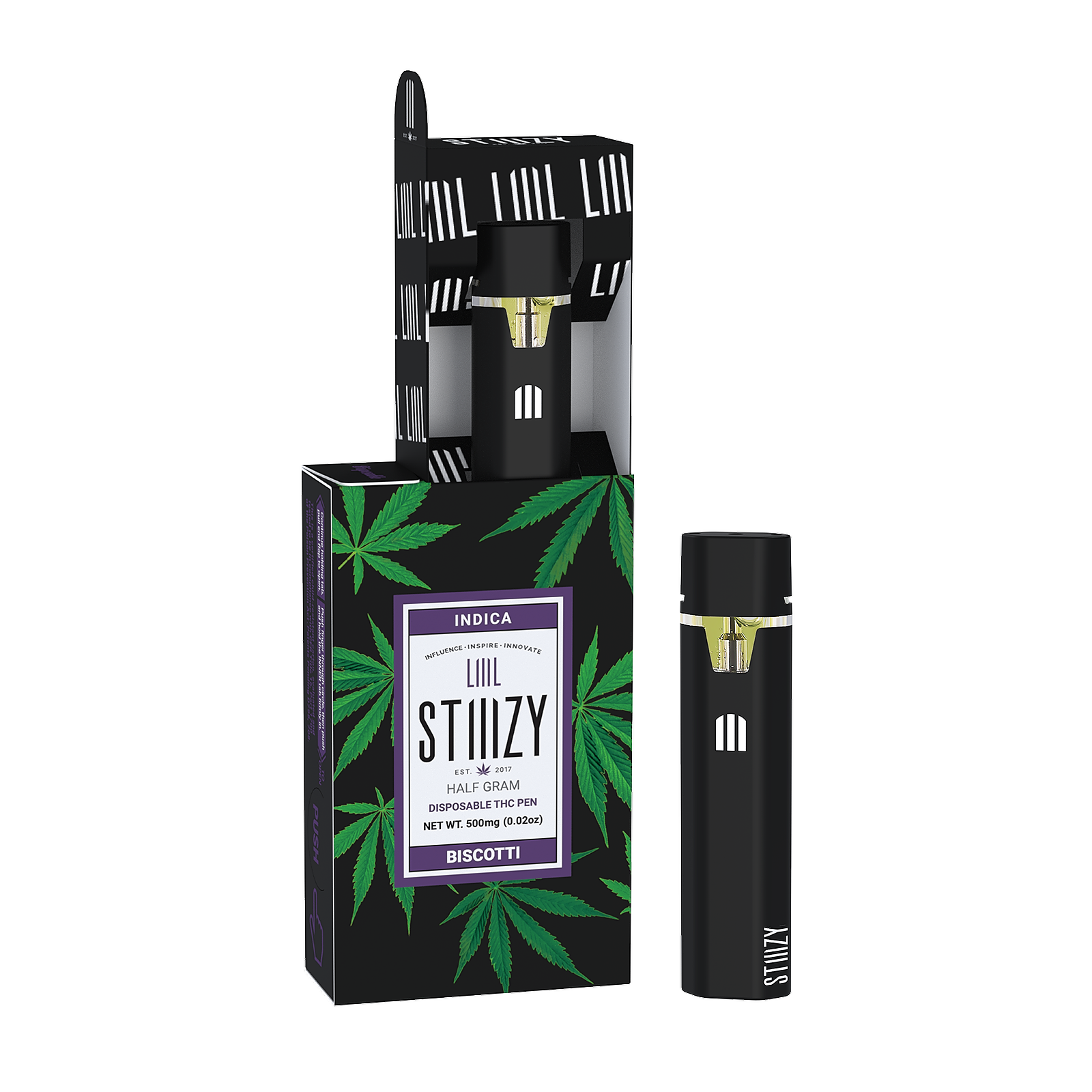 Biscotti - LIIIL STIIIZY Disposable Pen 0.5g | Leafly