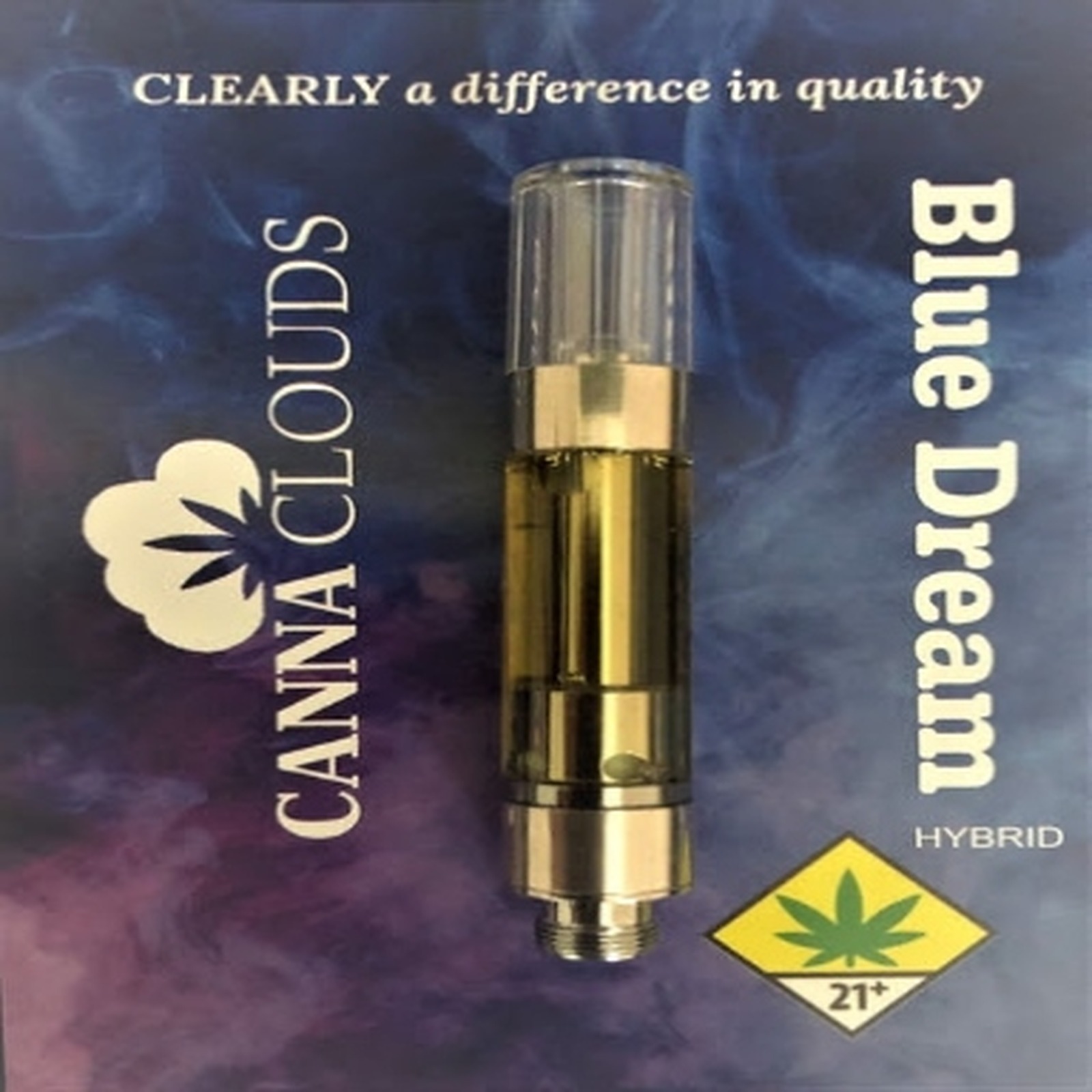 Canna Clouds: Blue Dream Cartridge 1g | Leafly