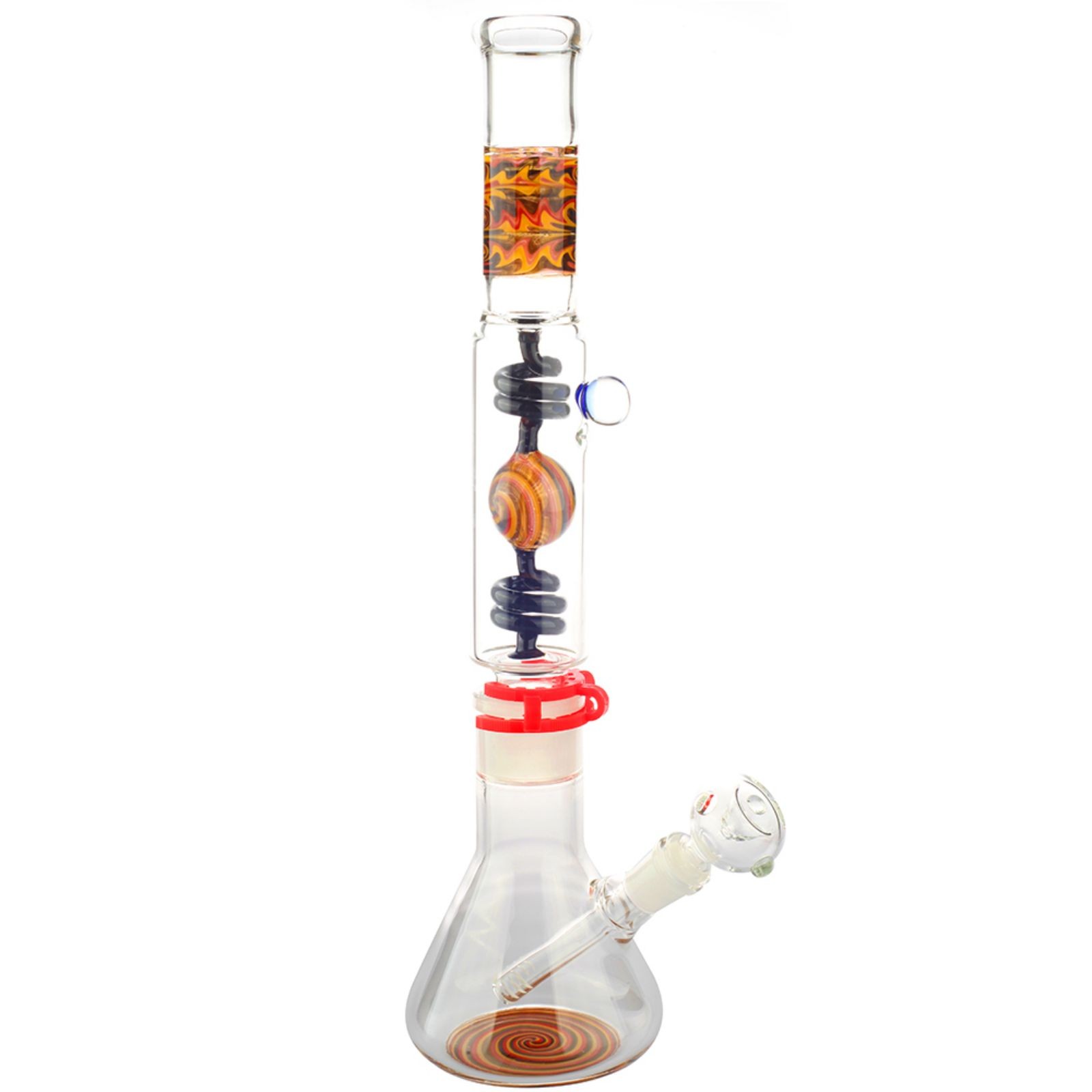 Puffing Bird 18 Heady Perc Two Part Beaker Bong Leafly