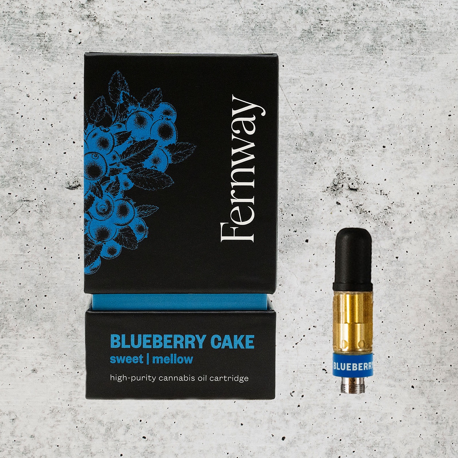 Fernway Fernway Blueberry Cake 1g Vape Cartridge (I) Leafly
