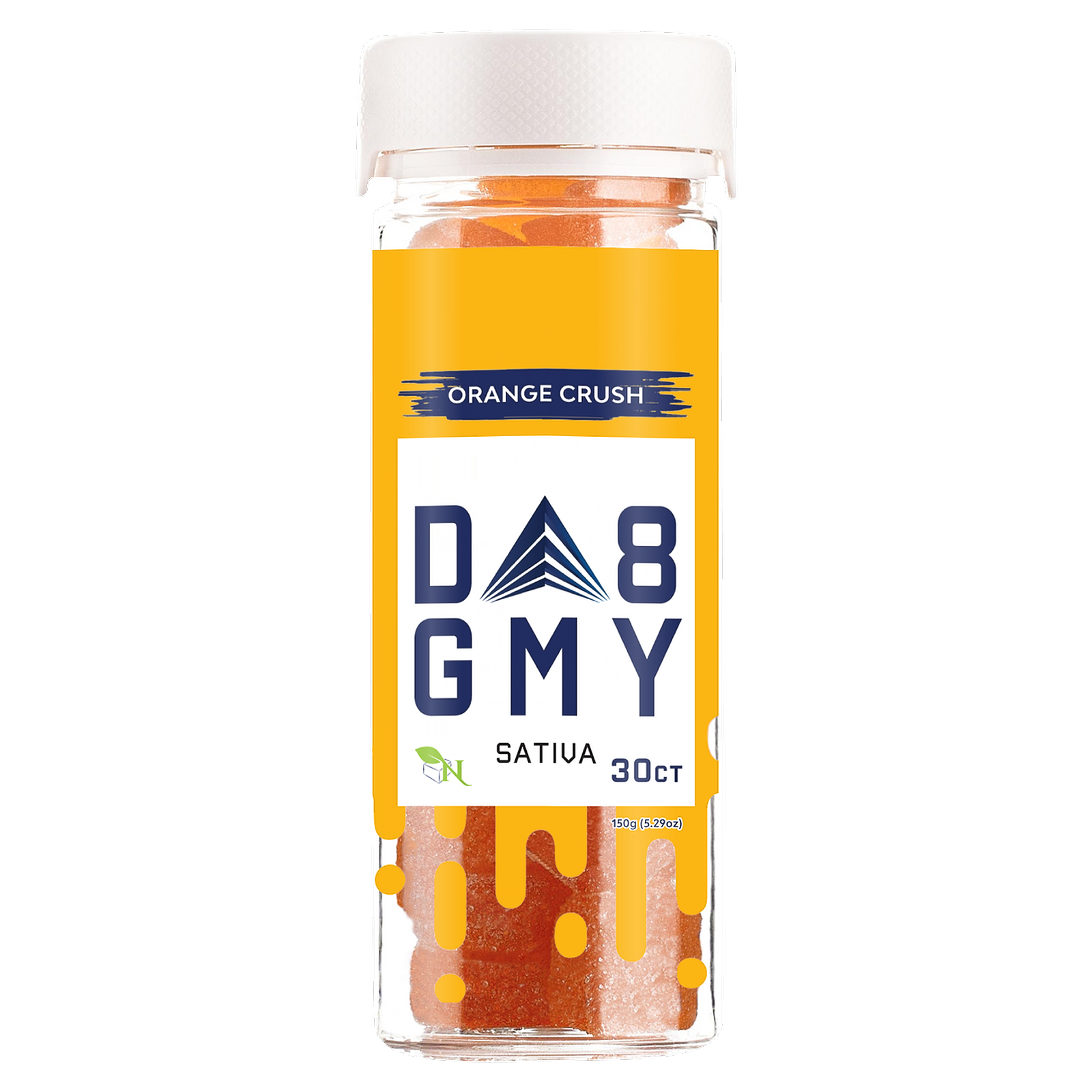 A Gift From Nature Delta 8 Gummies Orange Crush 750mg (30ct / 25mg