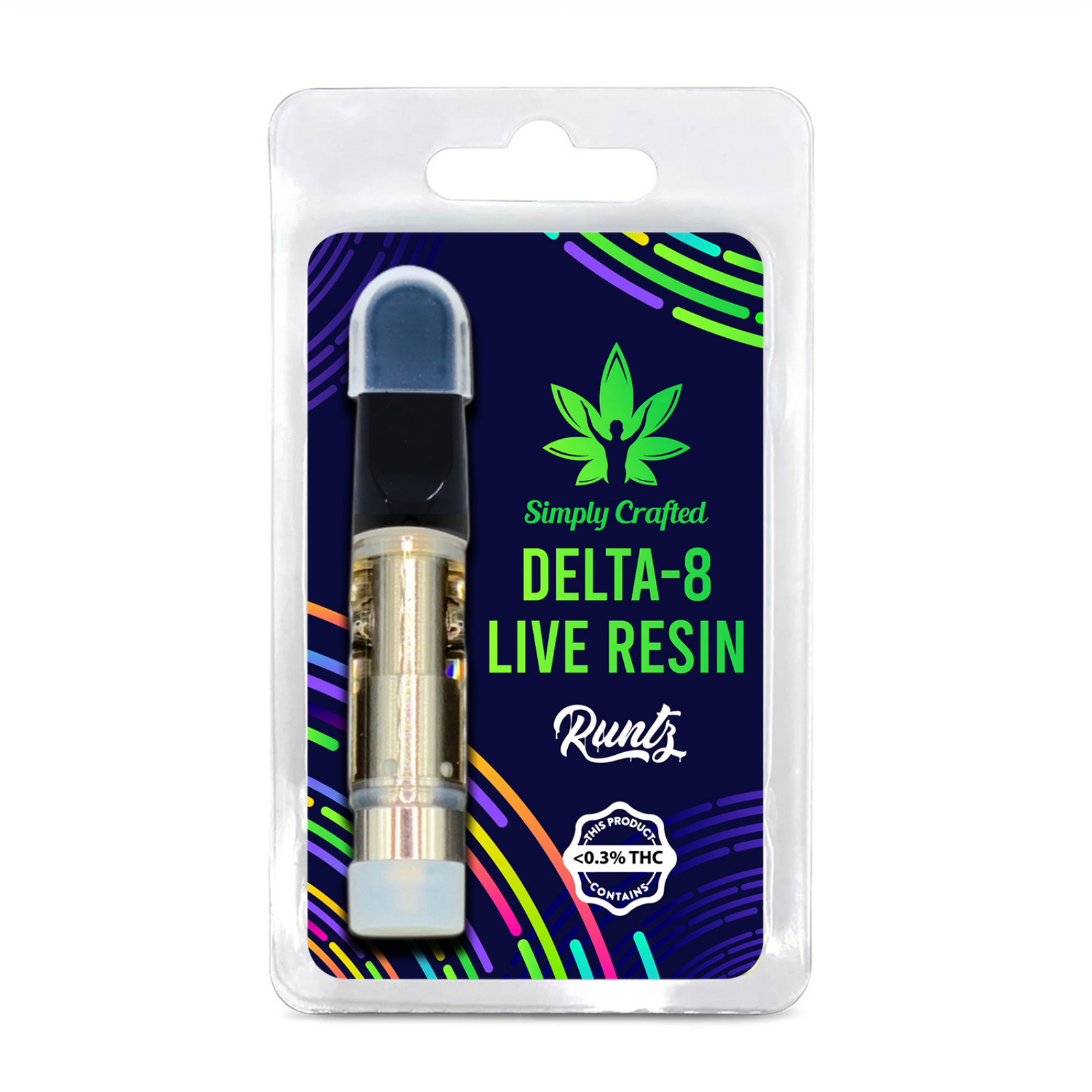 Simply Crafted Free Shipping Save 25 with promo code LEAFLY Runtz Live Resin Delta8 THC