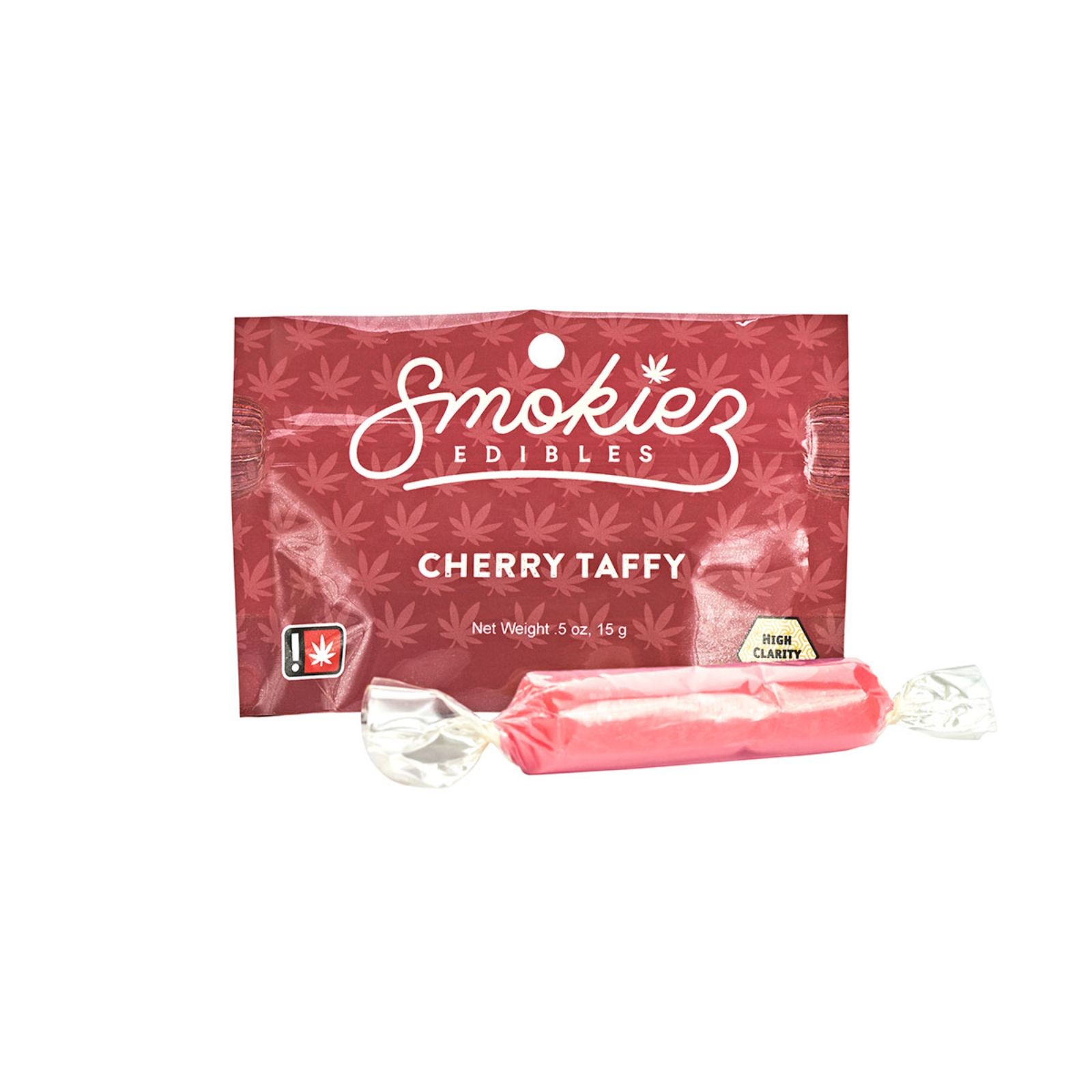 Smokiez Edibles Cherry Taffy 50mg 10pack Leafly