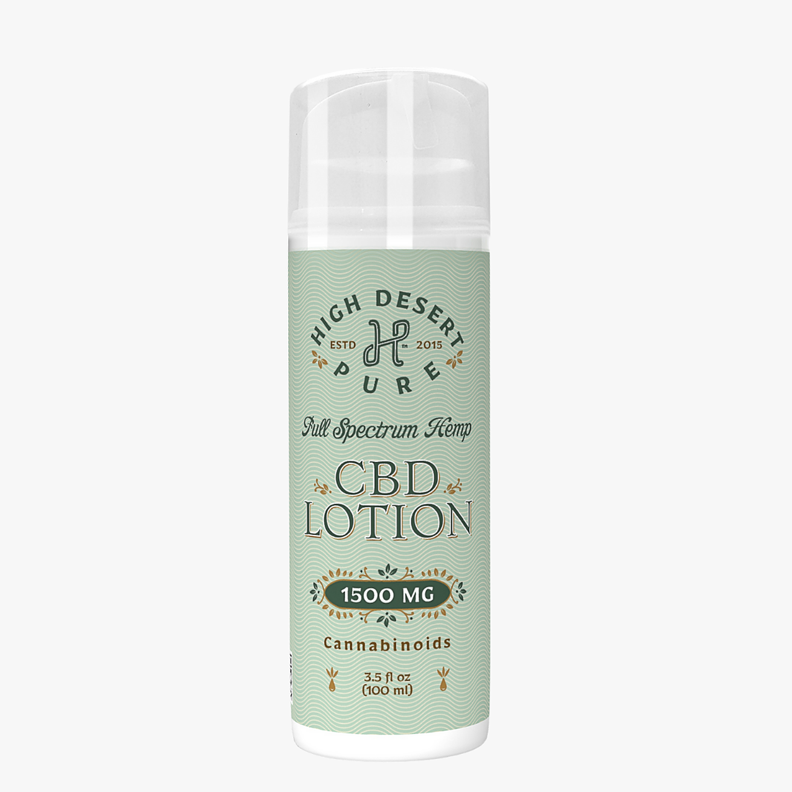 High Desert Pure: HDP CBD 1500 mg Lotion | Leafly