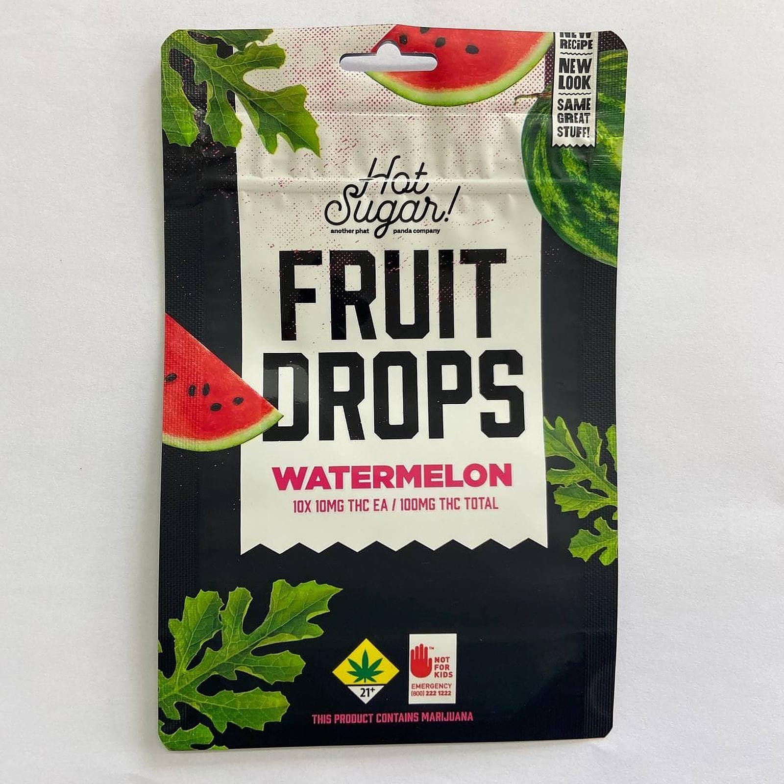 Watermelon Fruit Drops 100mg 10-pack | Leafly