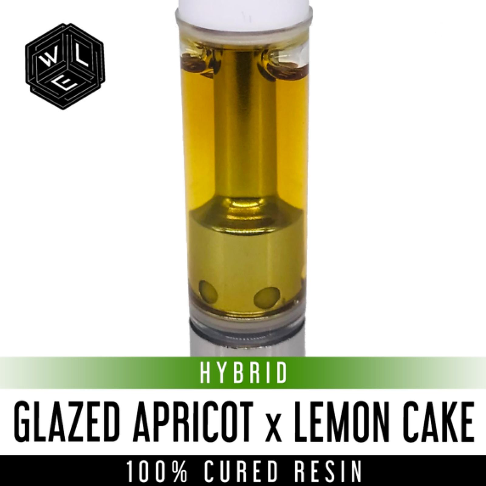 White Label Extracts Glazed Apricot x Lemon Cake Cured Resin Cartridge