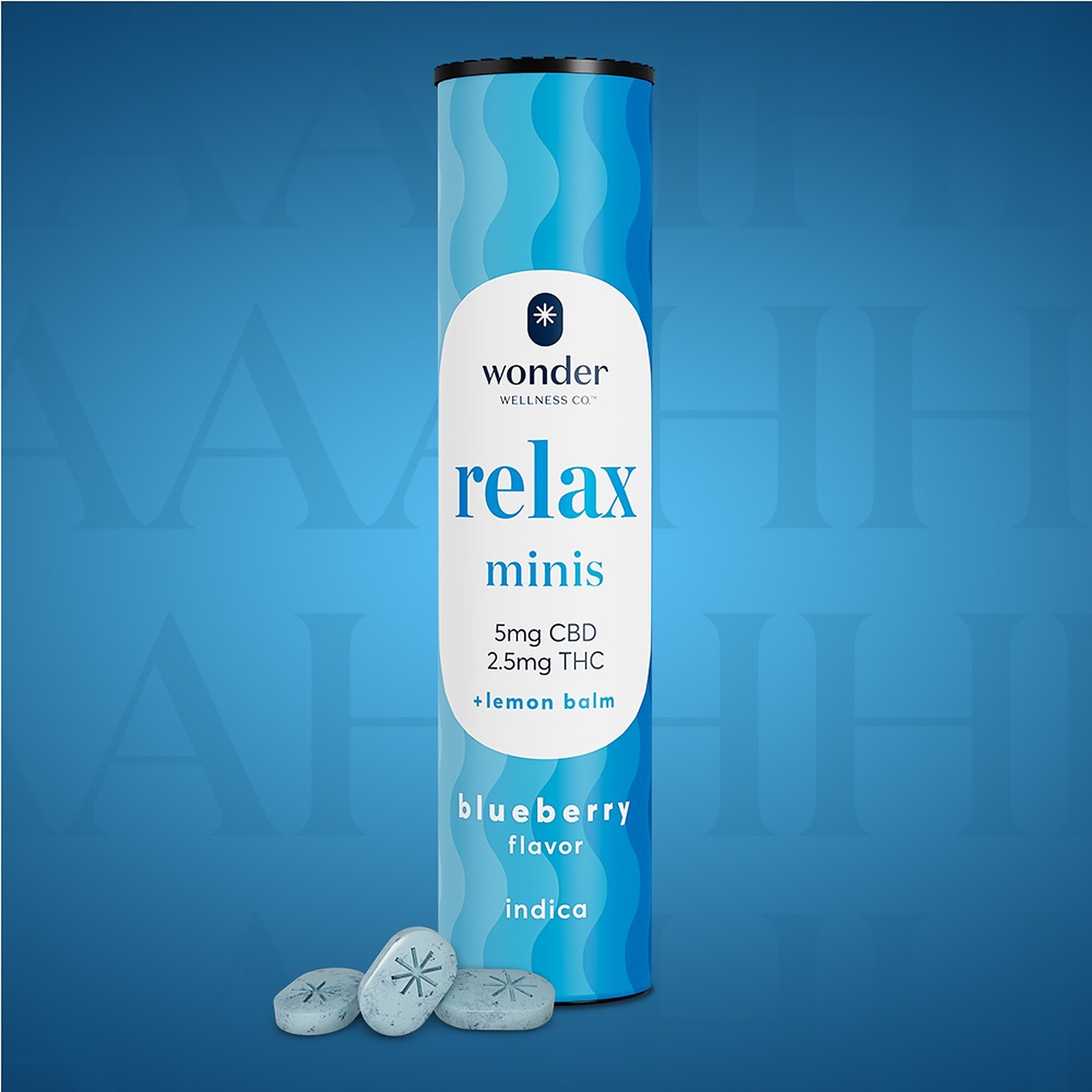 *Wonder Wellness Co. *Wonder Relax Minis (Blueberry) (40pk) Leafly
