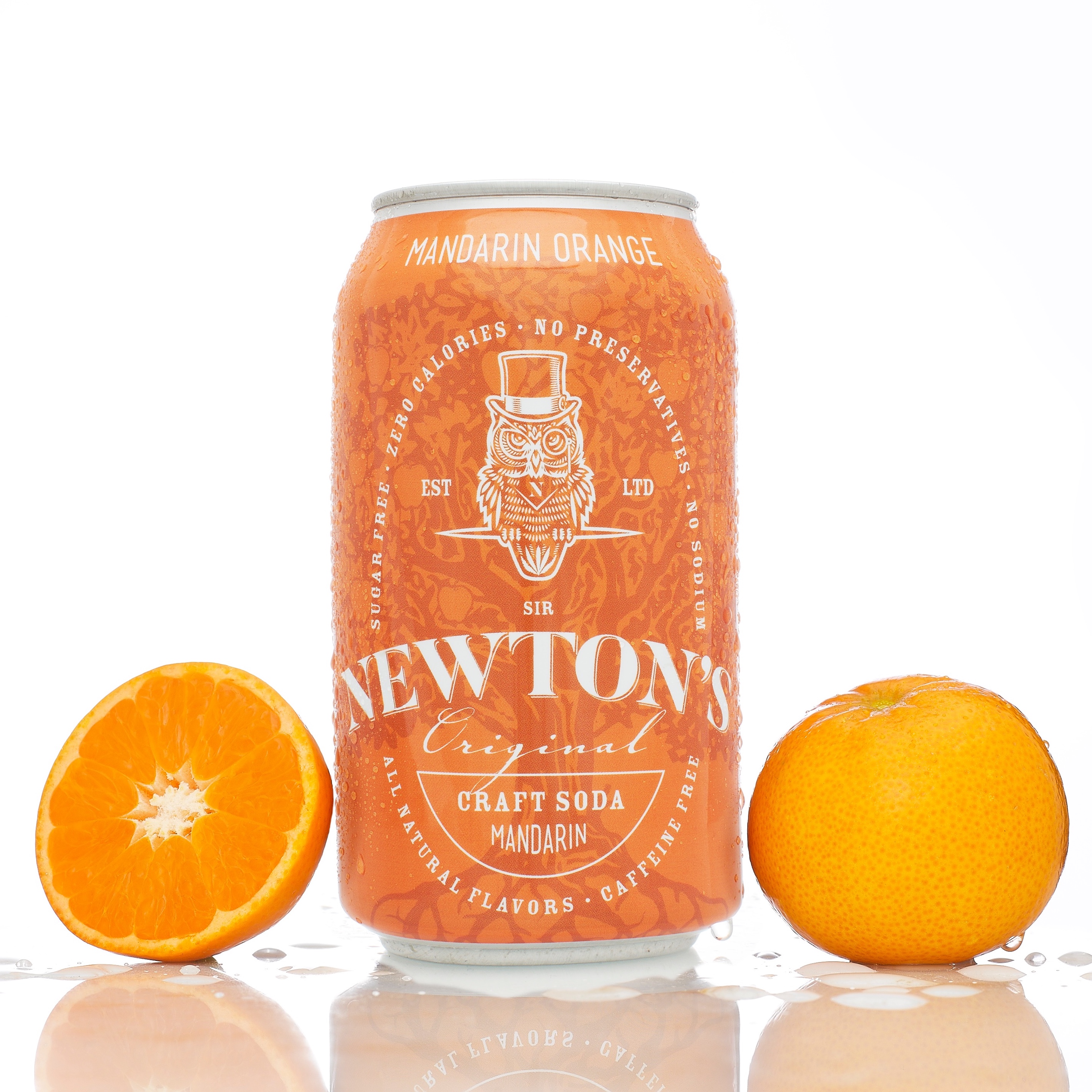 Sir Newtons Soda Mandarin Orange 10mg | Leafly