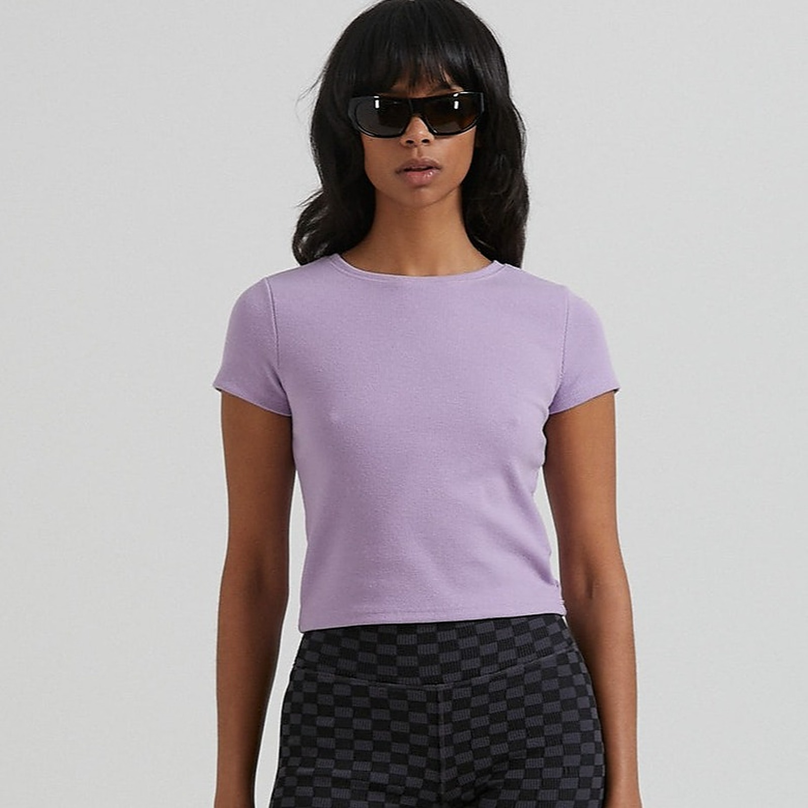 AFENDS Womens Faith - Rib Tee - Black