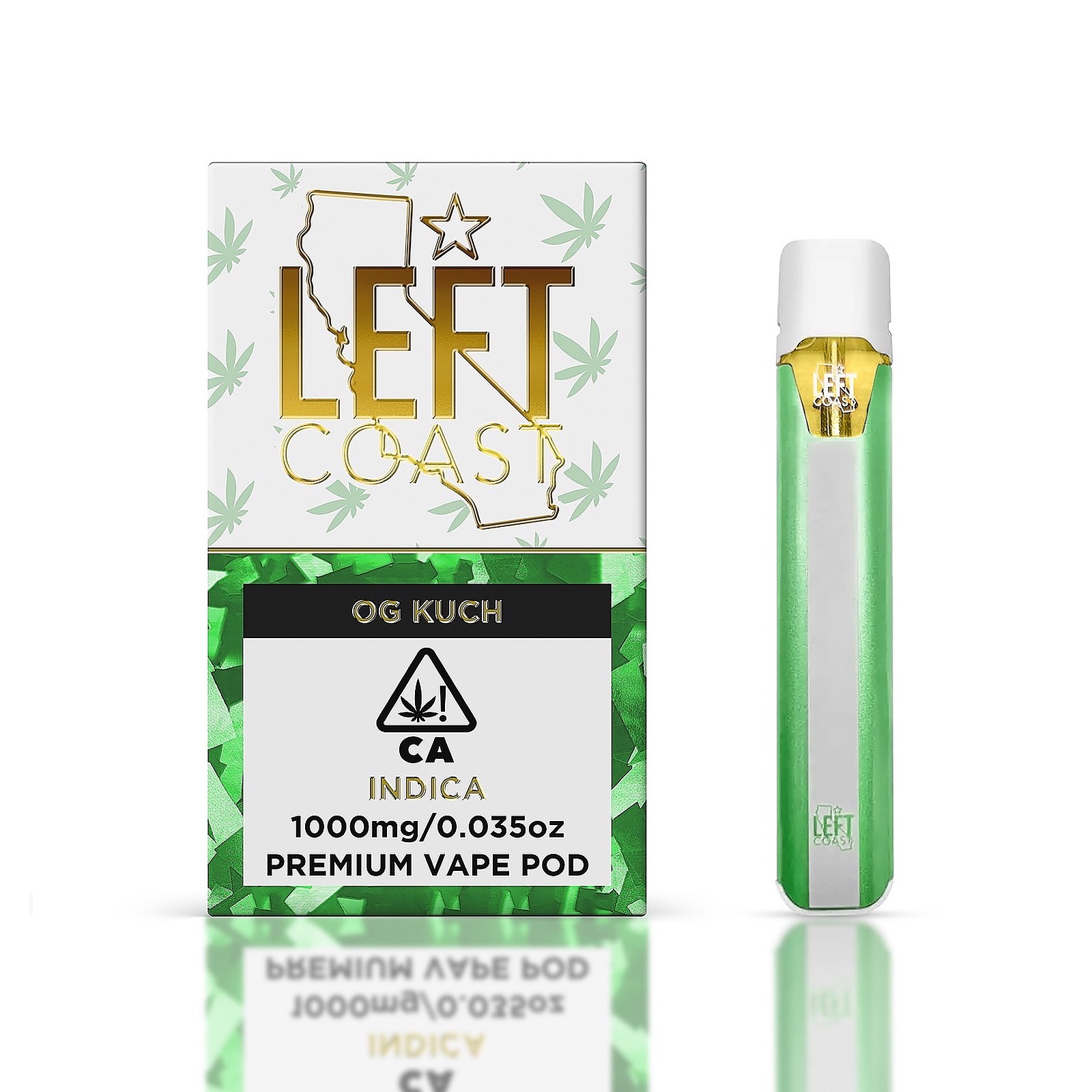 Left Coast Extracts OG Kush Pod 1g Leafly