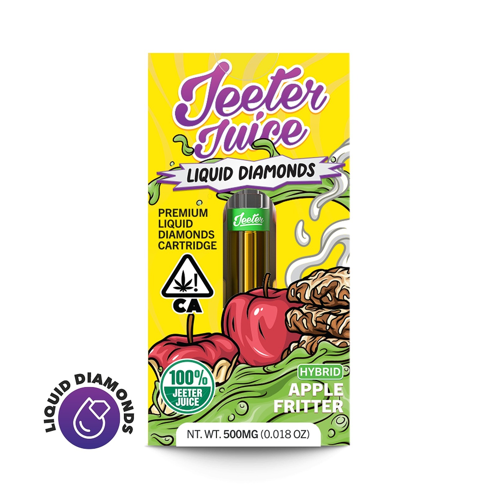 Jeeter Apple Fritter Jeeter Juice Liquid Diamonds Cartridge Leafly