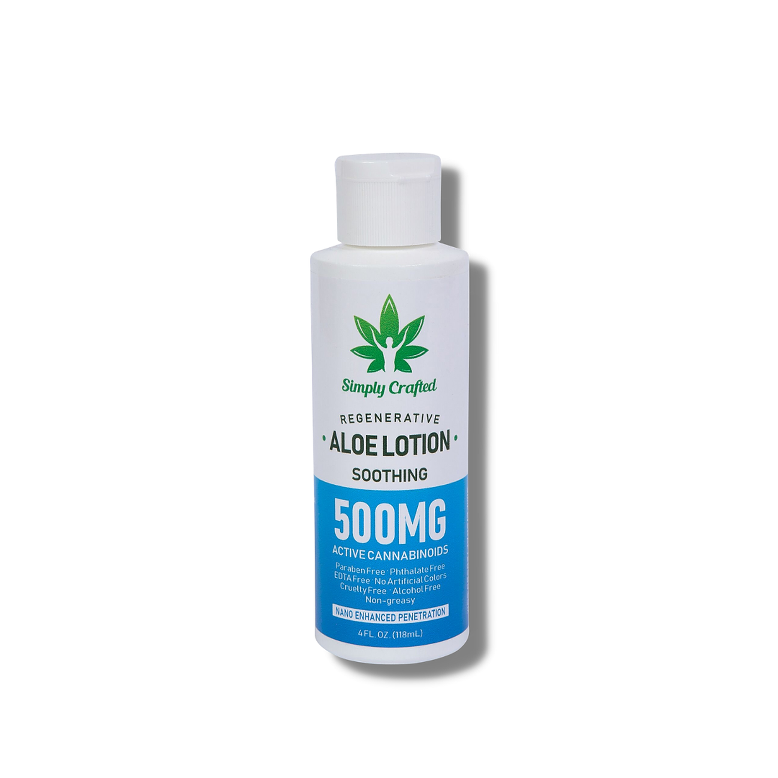 Regenerative Lotion + 500mg CBD (4 oz) Leafly