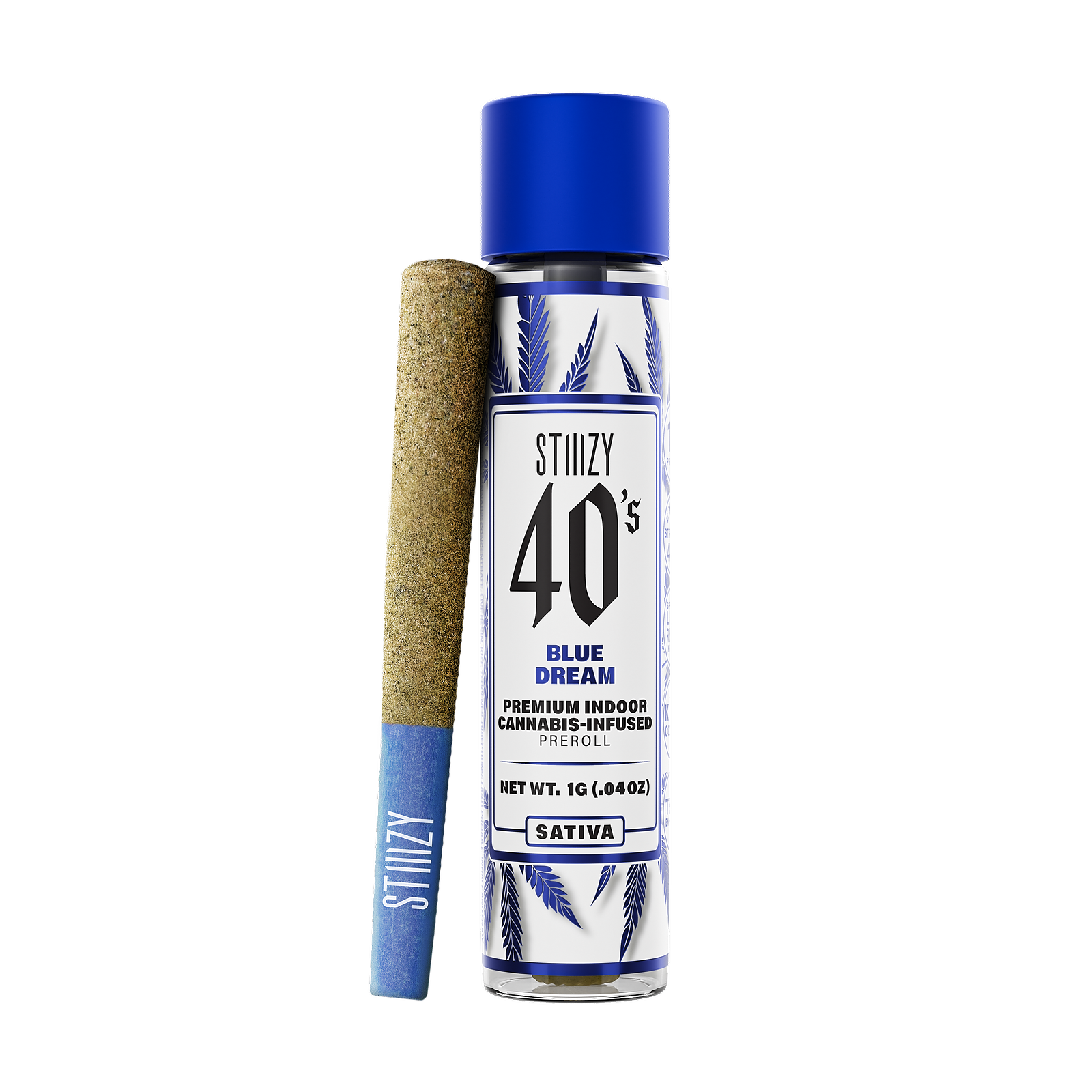 STIIIZY: BLUE DREAM 40S PREROLL 1G | Leafly