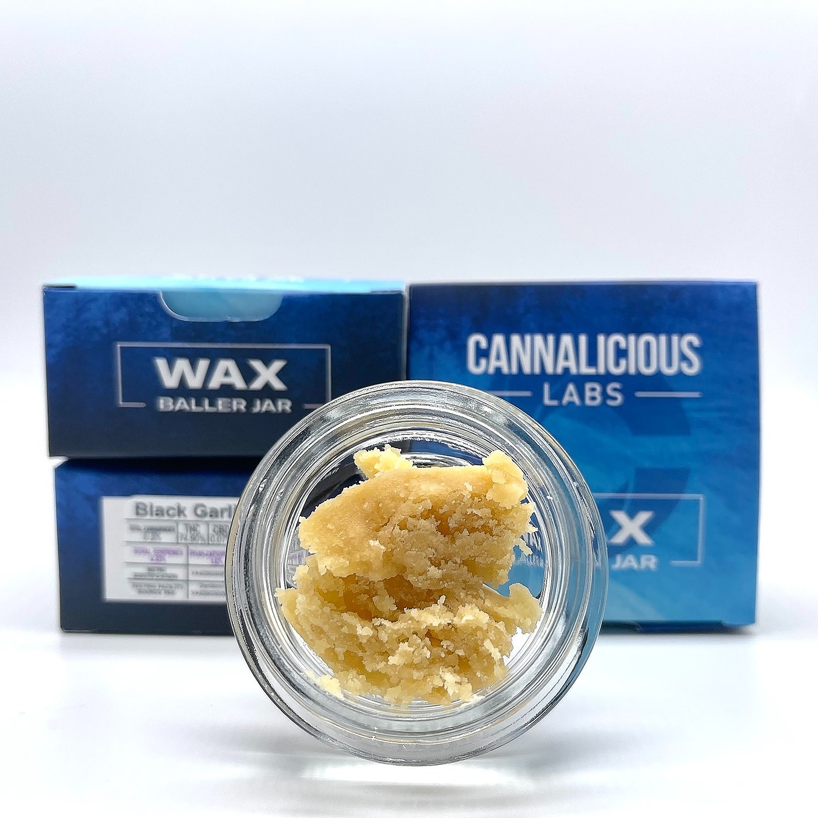 Cannalicious Labs Black Garlic Wax 7.0g Baller Jar Leafly