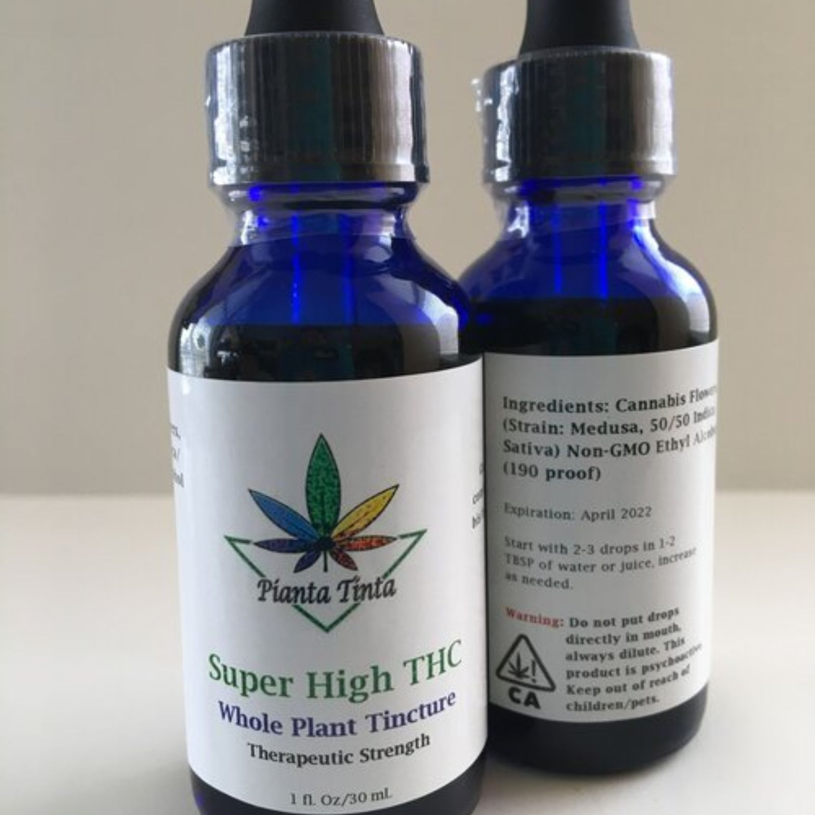 Super High THC whole plant tincture Medusa Leafly