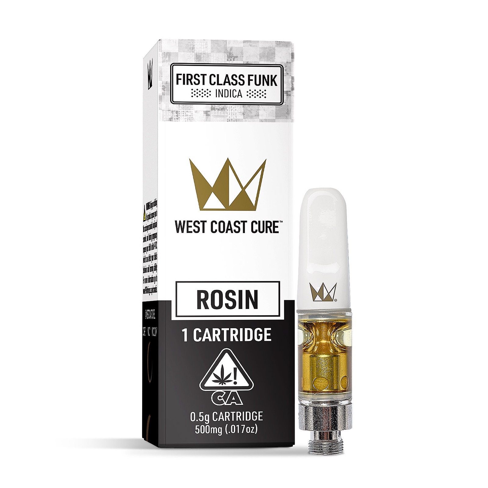 West Coast Cure First Class Funk Rosin Cartridge 0.5g Leafly