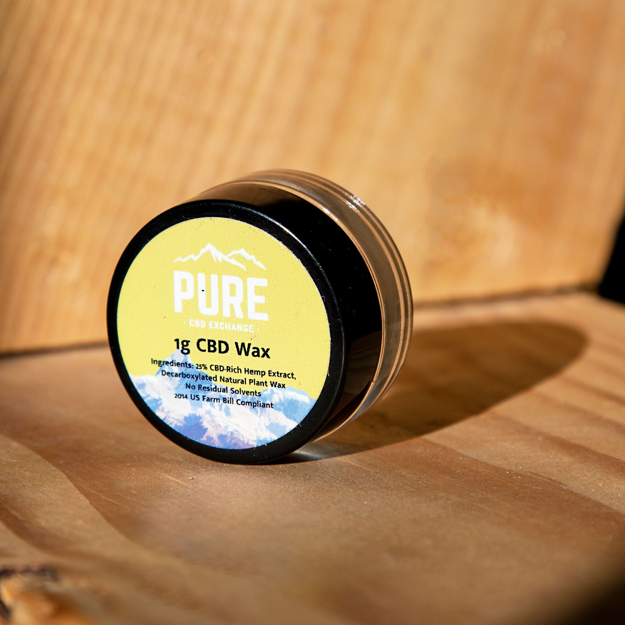 Pure CBD Exchange: Pure Full Spectrum CBD Wax Concentrate | Leafly