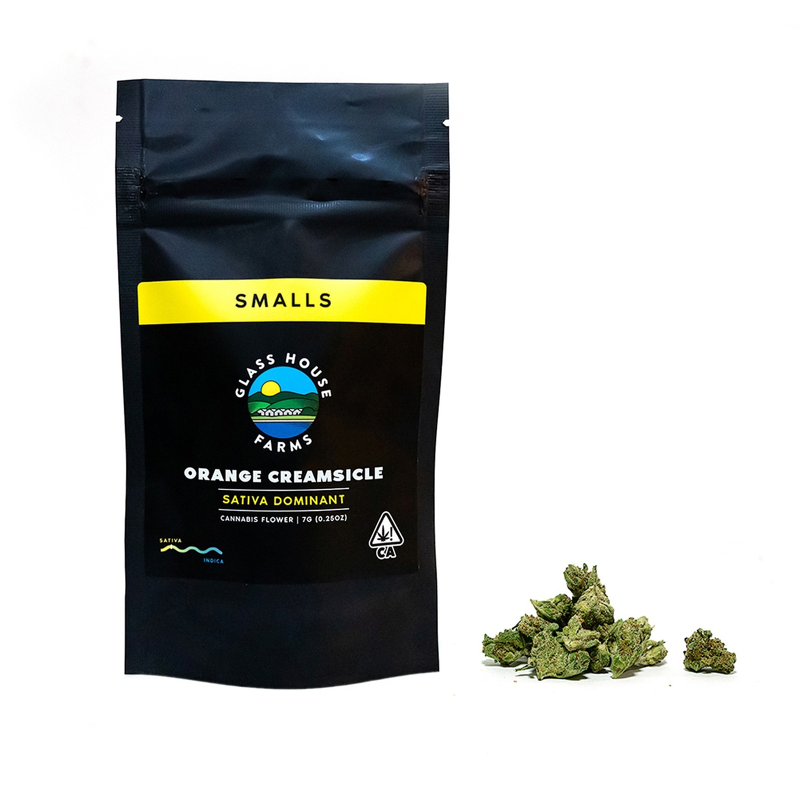 Glass House Farms Orange Creamsicle [7g Smalls] Leafly