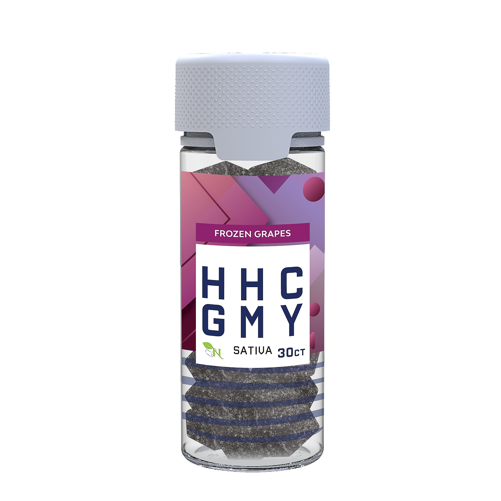 A Gift From Nature HHC Gummies Frozen Grapes SATIVA Leafly