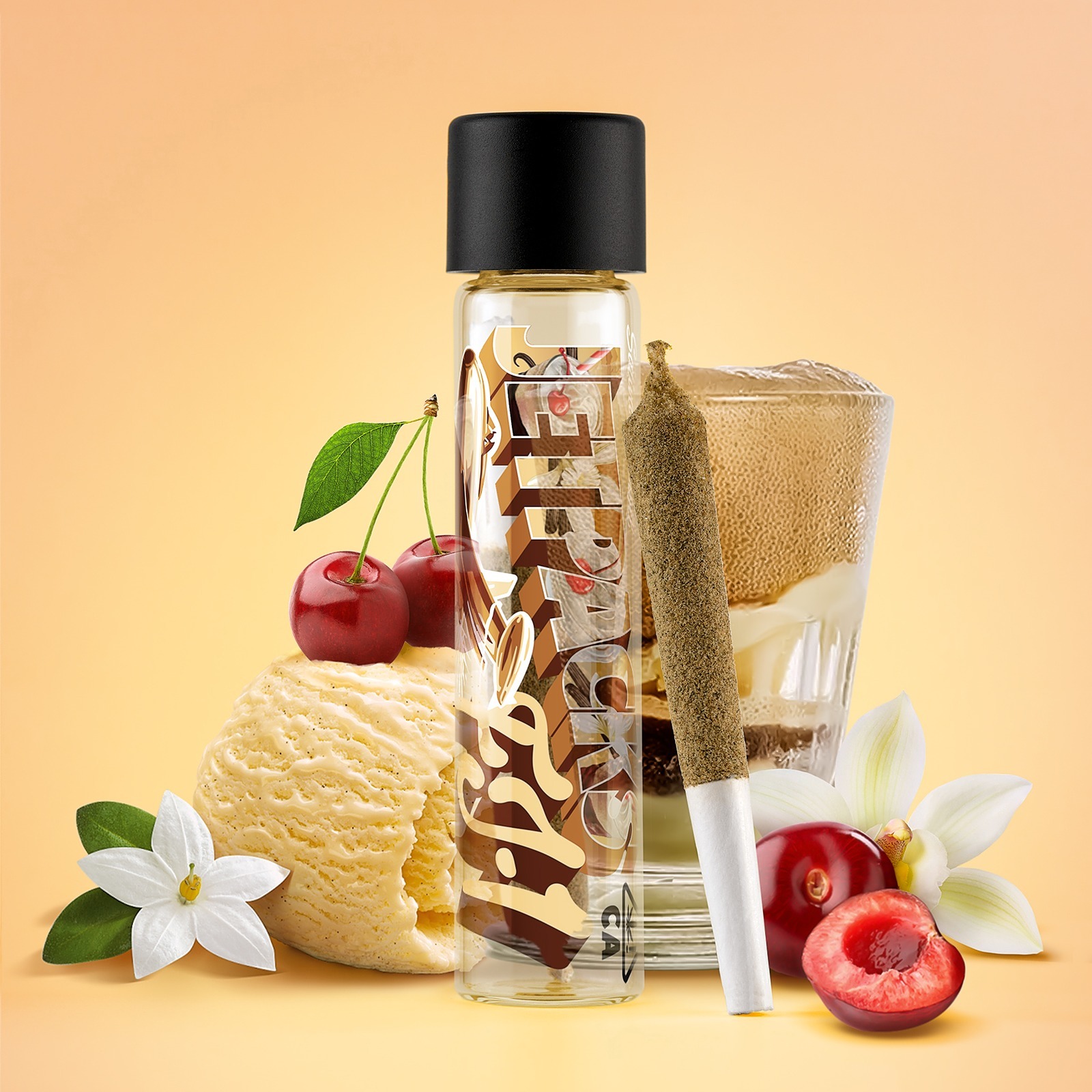 Jetpacks Cream Soda FJ1 (1G Infused, THCA Concentrate & Kief Covered