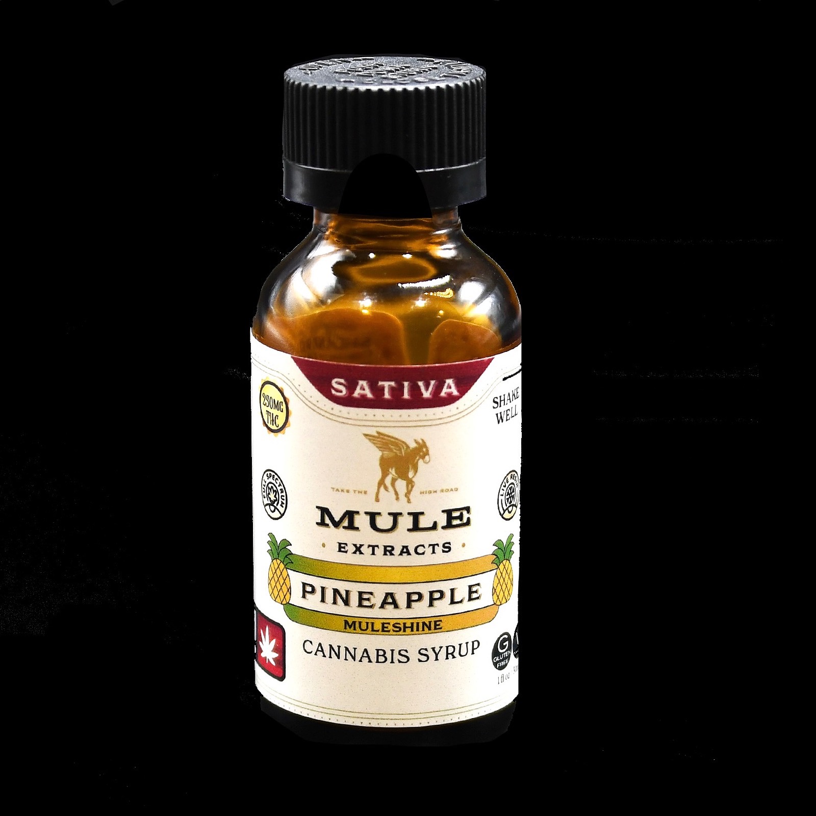Mule Extracts 250mg Pineapple Muleshine Sativa Leafly