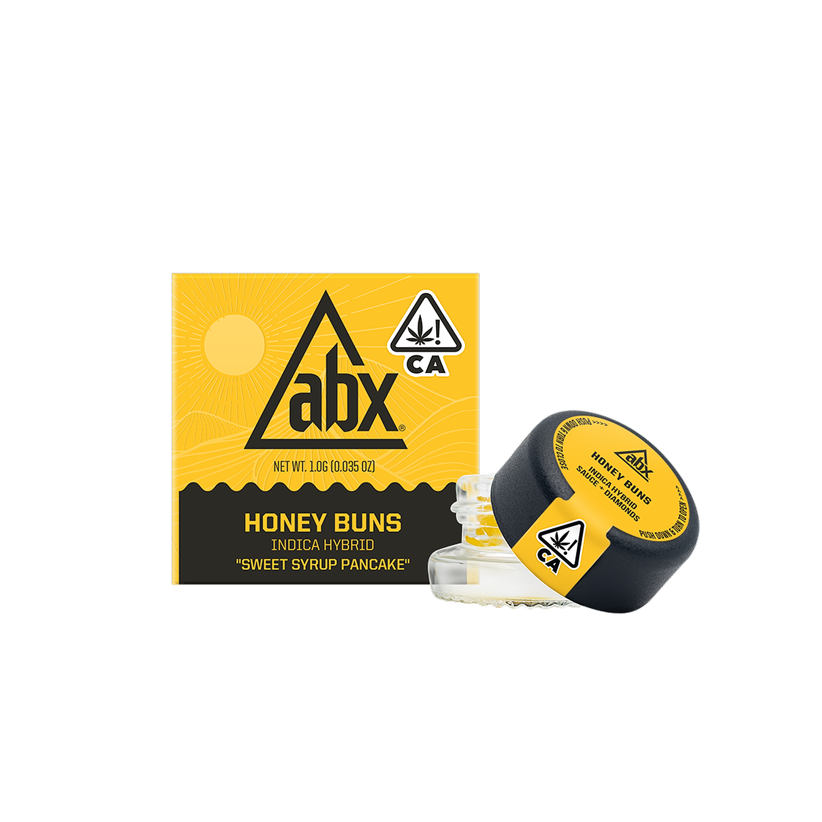 Abx Absolutextracts Abx Honey Buns Sauce Diamonds 1g Leafly