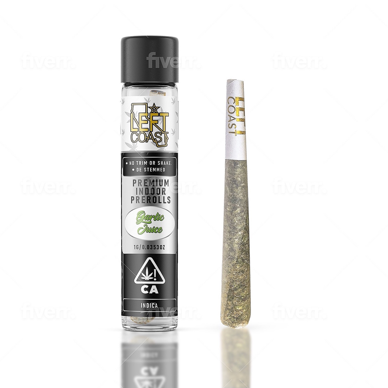 Left Coast Extracts Garlic Juice Preroll (NonInfuseed) Leafly