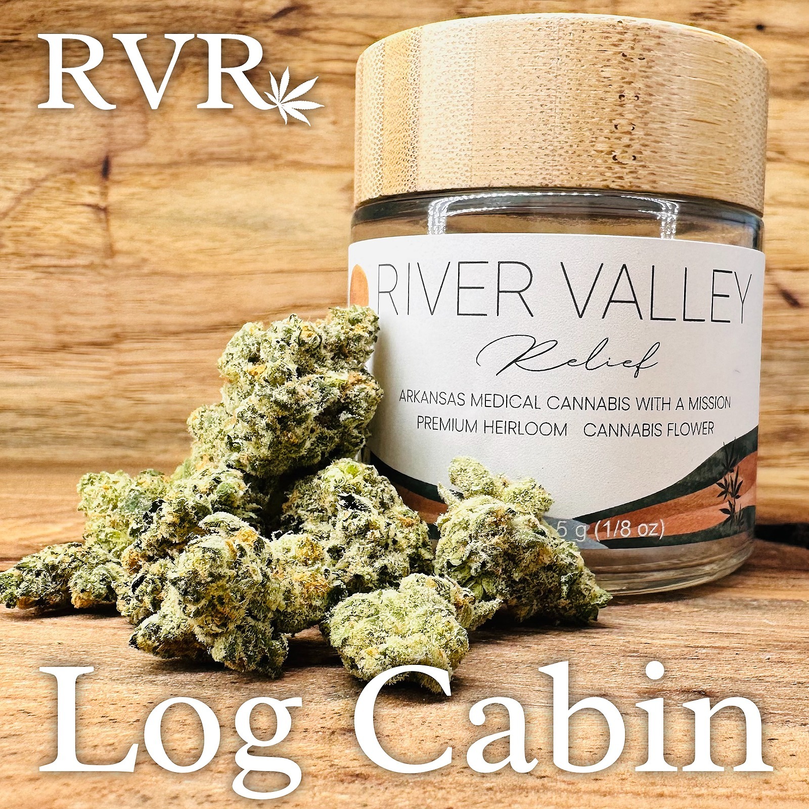 River Valley Relief Log Cabin Leafly