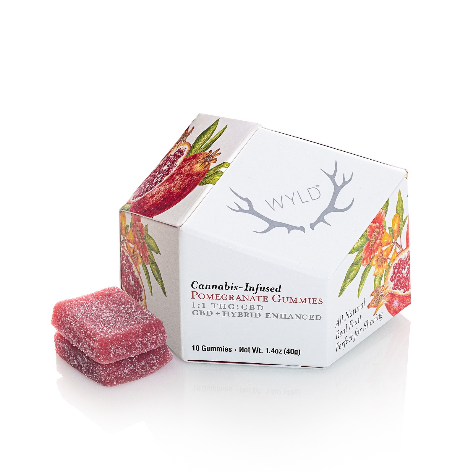 Wyld: WYLD Gummies - Pomegranate 1:1