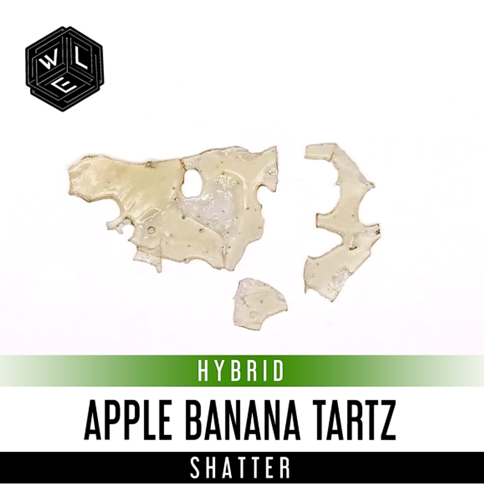White Label Extracts Apple Banana Tartz Shatter 1 Gram Leafly