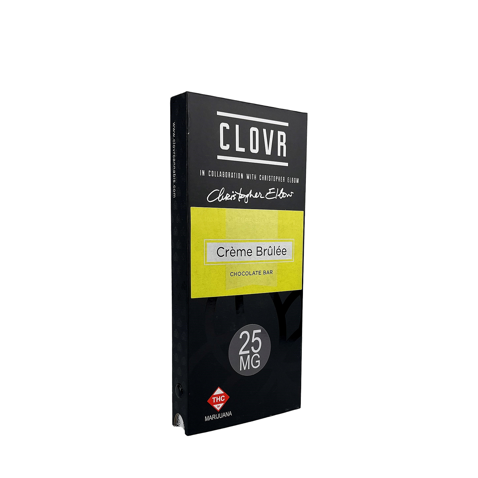 CLOVR: CLOVR - 25mg - Chocolate Bar - Crème Brulee | Leafly
