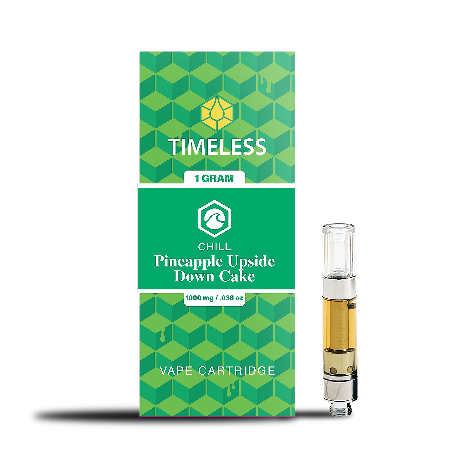 Timeless Vapes Timeless Pineapple Upside Down Cake 1000mg Vape