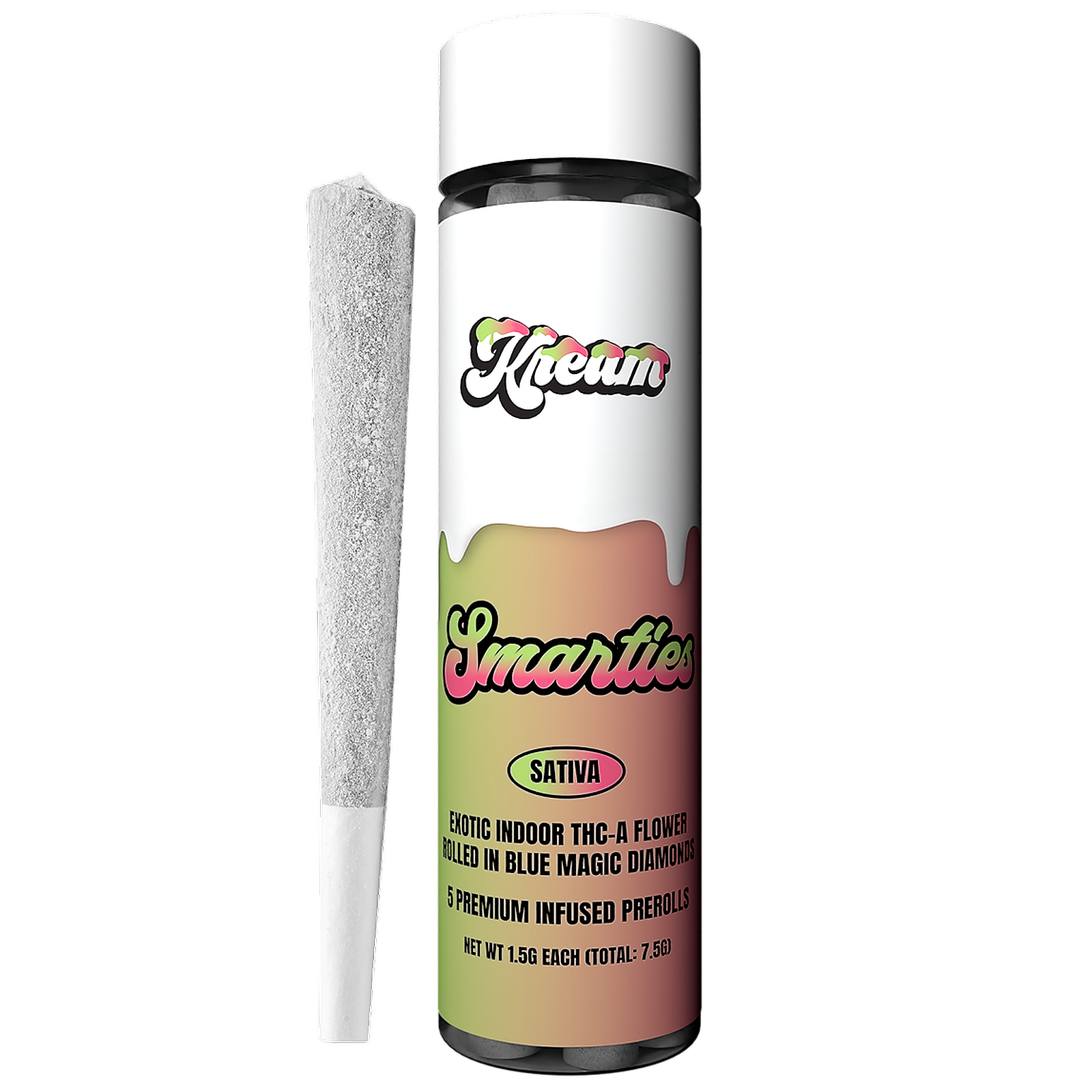 Legal High: Kream's Infused Smarties Pre-roll | Leafly