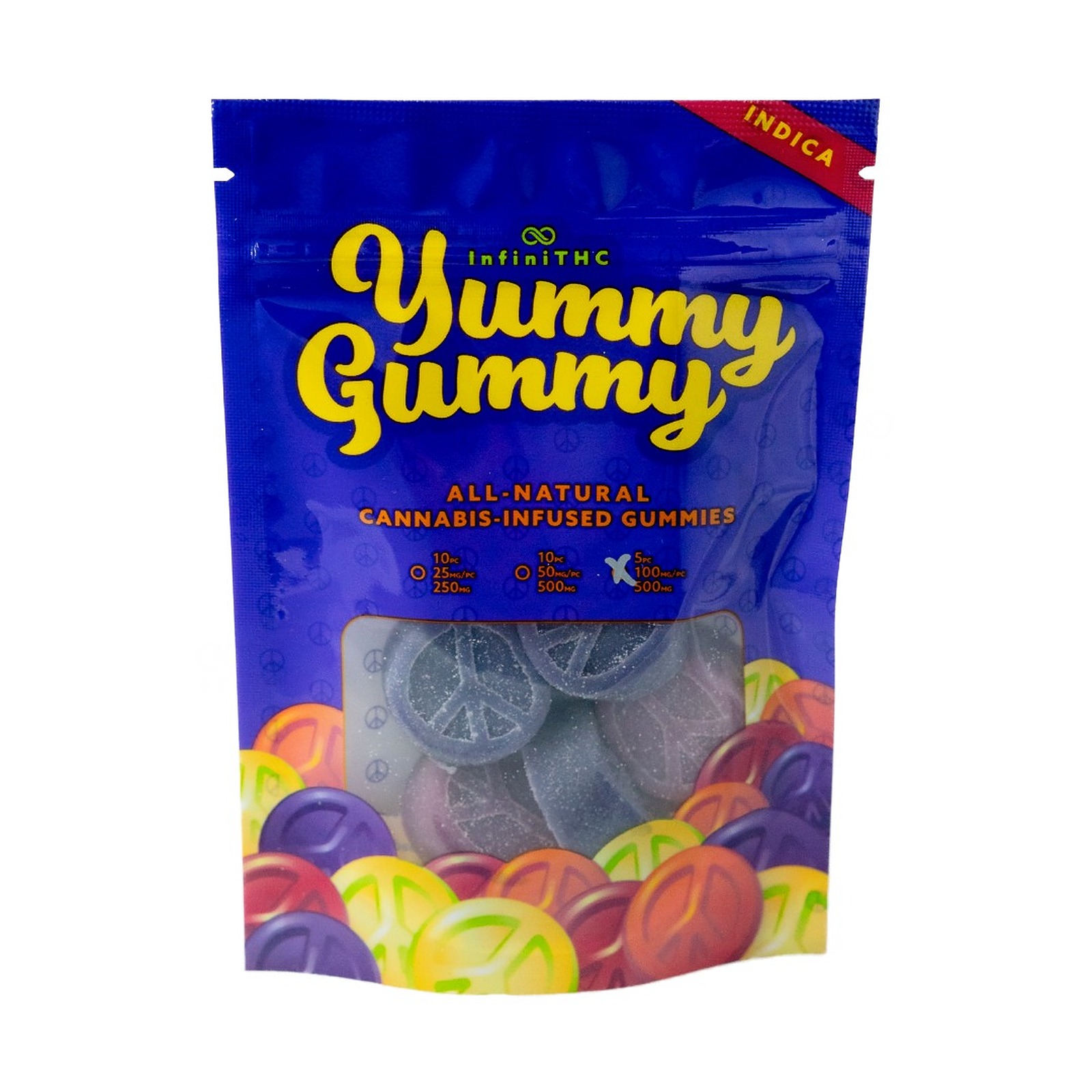 Yummy Gummy: YG Indica 100mg Five Pack | Leafly