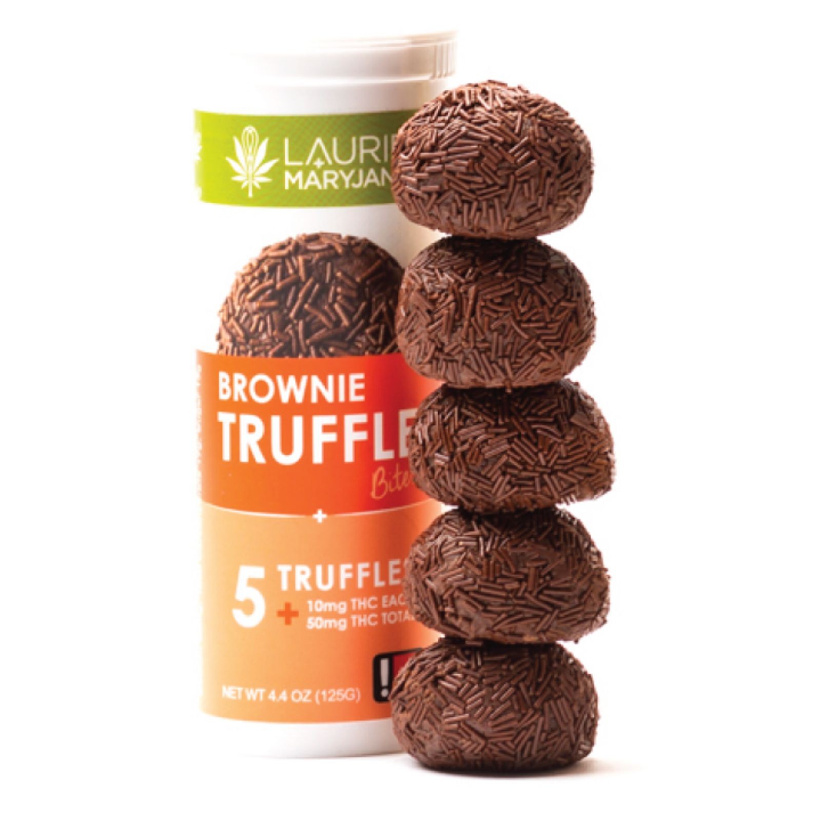 Laurie + MaryJane Brownie Truffle Bites 50mg (5 count) Leafly