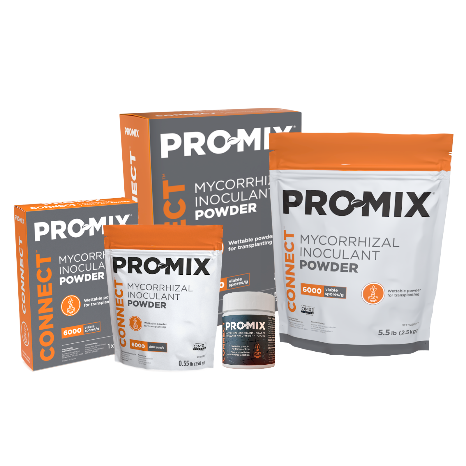 PRO-MIX: PRO-MIX® CONNECT | PRO-MIX® MYCORRHIZAL INOCULANT • POWDER ...