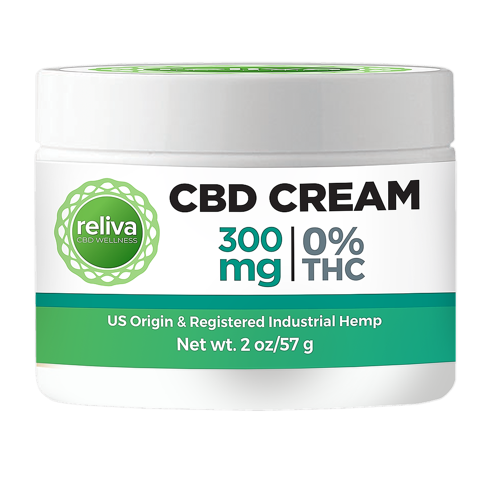 Reliva CBD Wellness: 300mg Reliva CBD Cream | Leafly